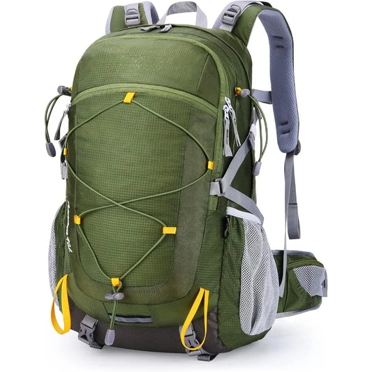 40L Hiking Backpack Travel Daypack with Rain Cover for Outdoor Camping and Backpacking - Wild Paw Outdoors