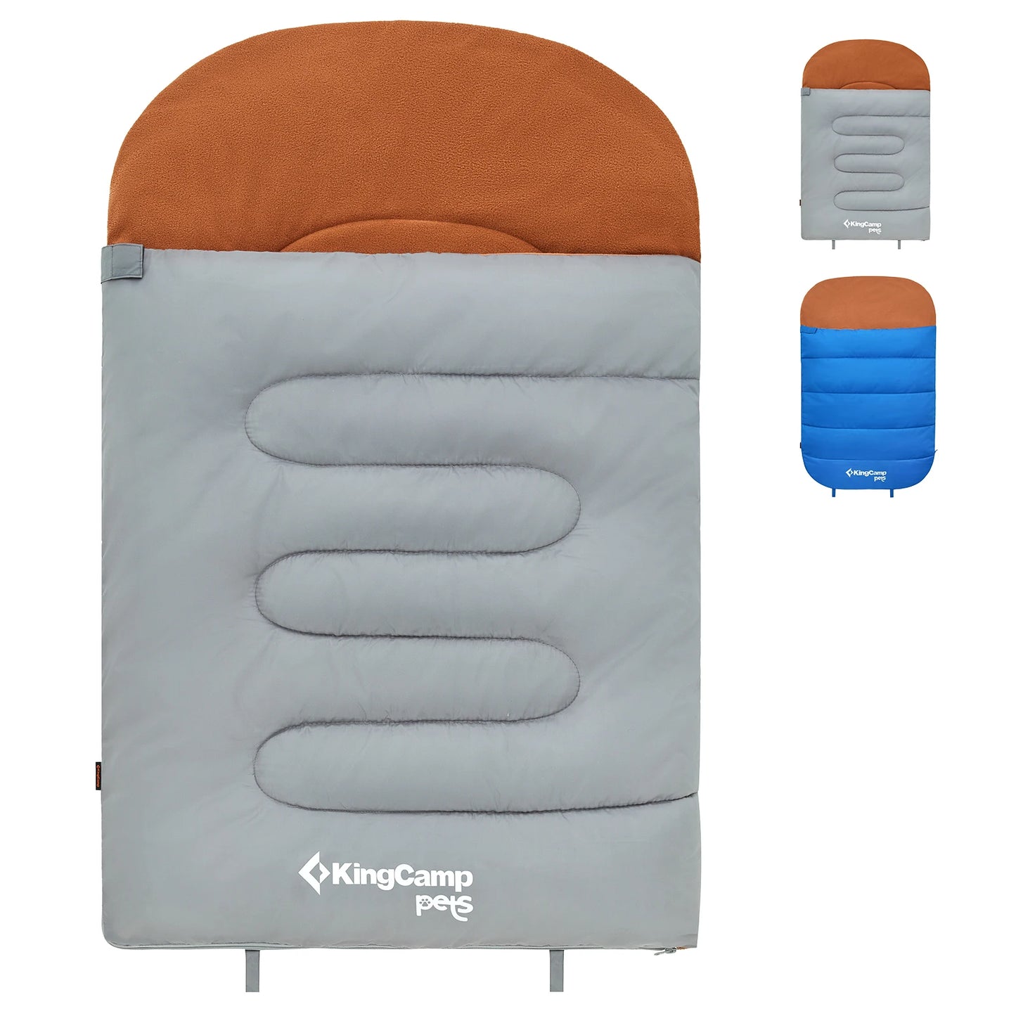 KingCamp Dog Sleeping Bag Camping Essentials Pet Bed With Storage Bag For Indoor Outdoor Travel Hiking Backpacking - Wild Paw Outdoors