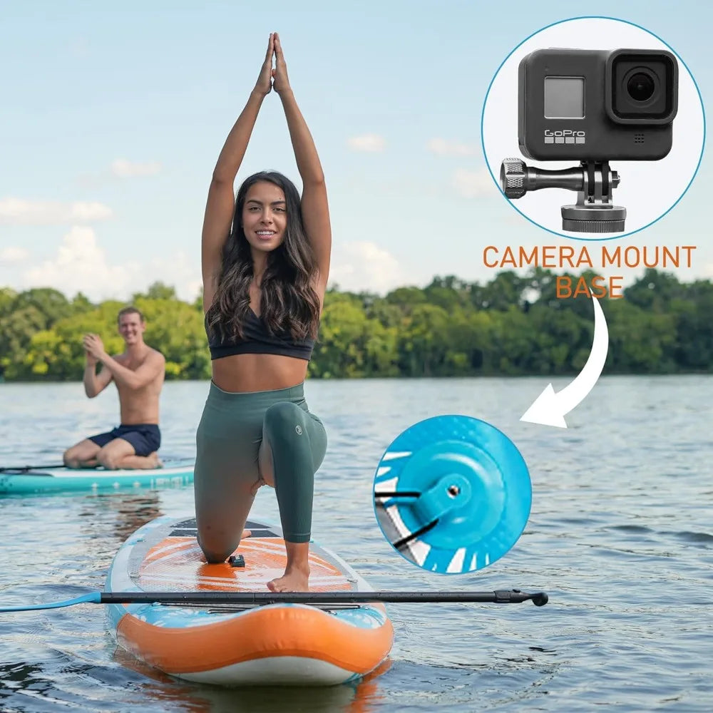 10'6" 11' 11'6" Inflatable Paddle Board Stand Up Paddle Board for Youth and Adults Stable Design Premium SUP Accessories - Wild Paw Outdoors