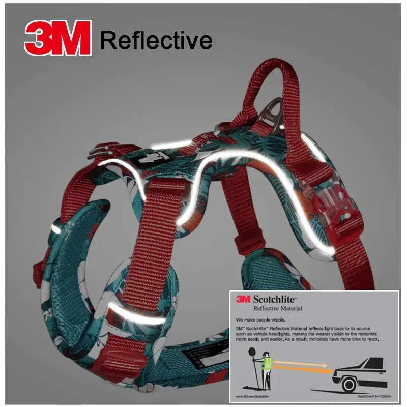 Truelove Pet Explosion-proof Dog Harness Camouflage Reflective Nylon Special Edition and Upgrade Version Easy to Adjust TLH5653 - Wild Paw Outdoors