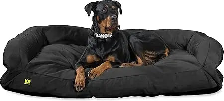 Tough Bolster Nesting Pillow X-Large Sofa Dog Bed with Removable Washable Cover Durable Water Resistant - Wild Paw Outdoors
