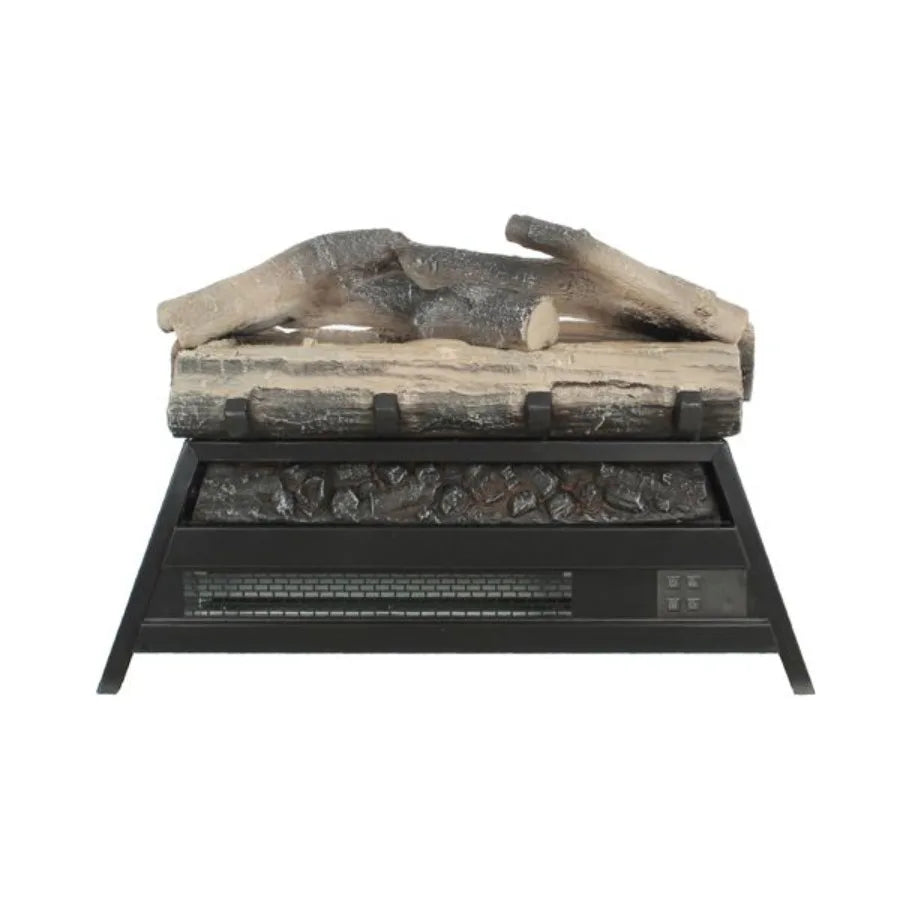 23 Inch Electric Fireplace 3D Log Set Infrared Heater