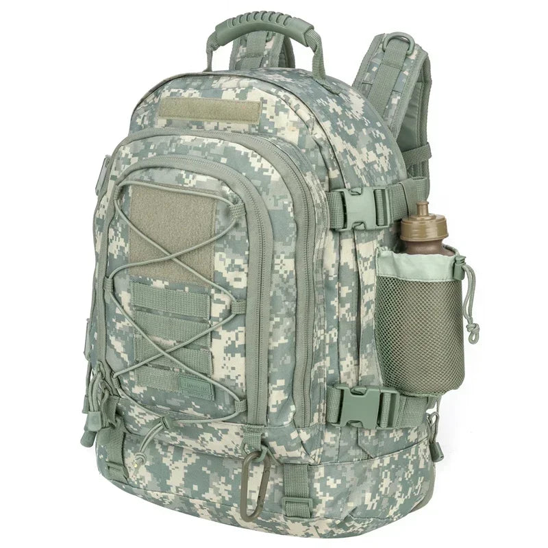 LQARMY 60L Military Tactical Backpack Army Molle Assault Rucksack Outdoor Travel Hiking Camping Hunting mochila hombre - Wild Paw Outdoors