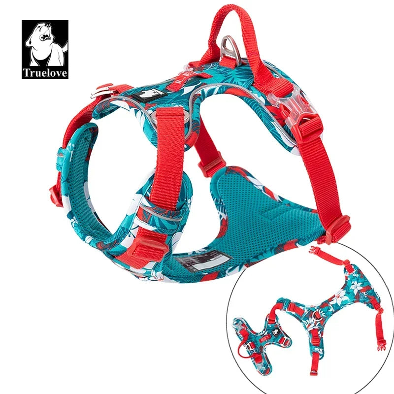 Truelove Pet Explosion-proof Dog Harness Camouflage Reflective Nylon Special Edition and Upgrade Version Easy to Adjust TLH5653 - Wild Paw Outdoors
