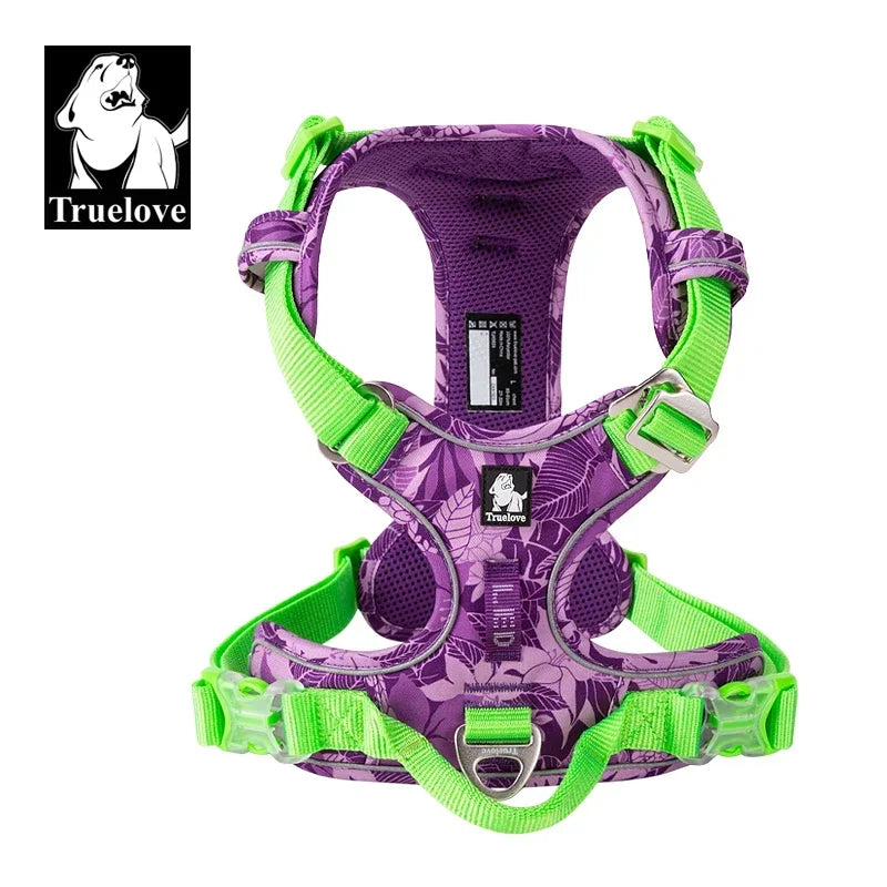 Truelove Pet Explosion-proof Dog Harness Camouflage Reflective Nylon Special Edition and Upgrade Version Easy to Adjust TLH5653 - Wild Paw Outdoors