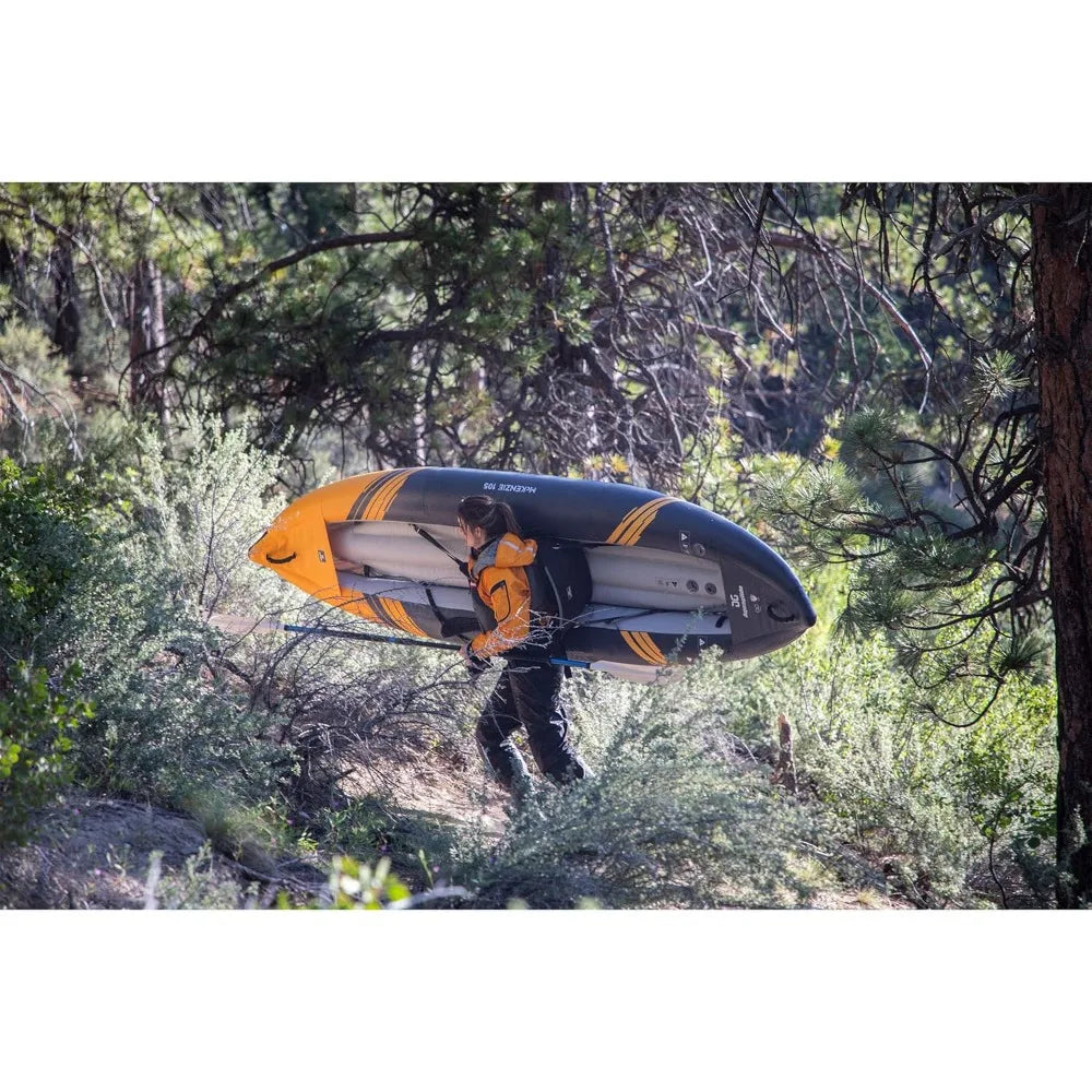 McKenzie Whitewater Recreational Hybrid Kayak Gold Black Outdoor Furniture - Wild Paw Outdoors